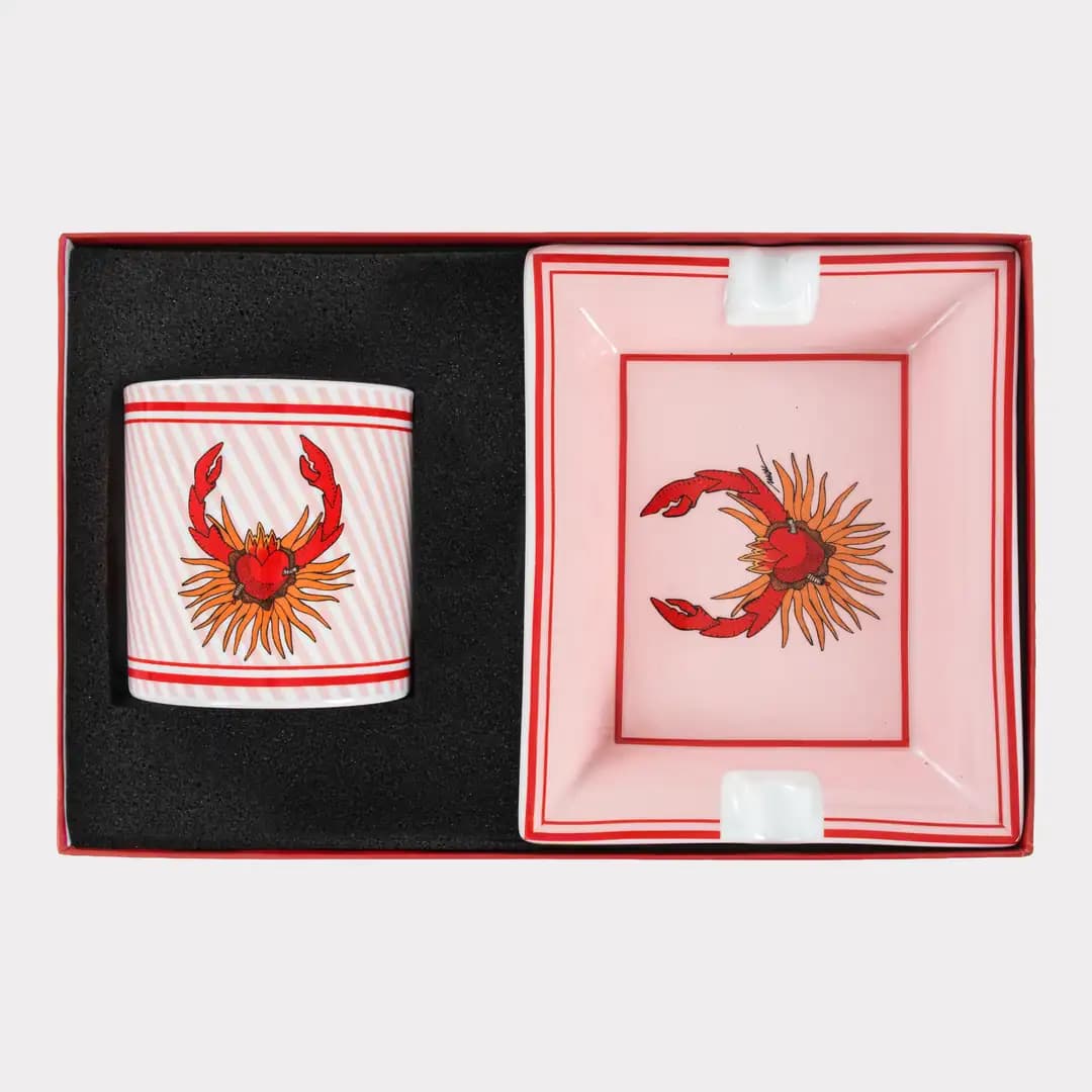 "I believe in good" Kültablası ve Mum Hediye Kutulu