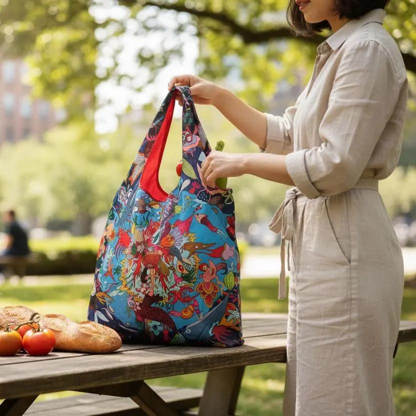 MSK Küçülen Shopper Çanta