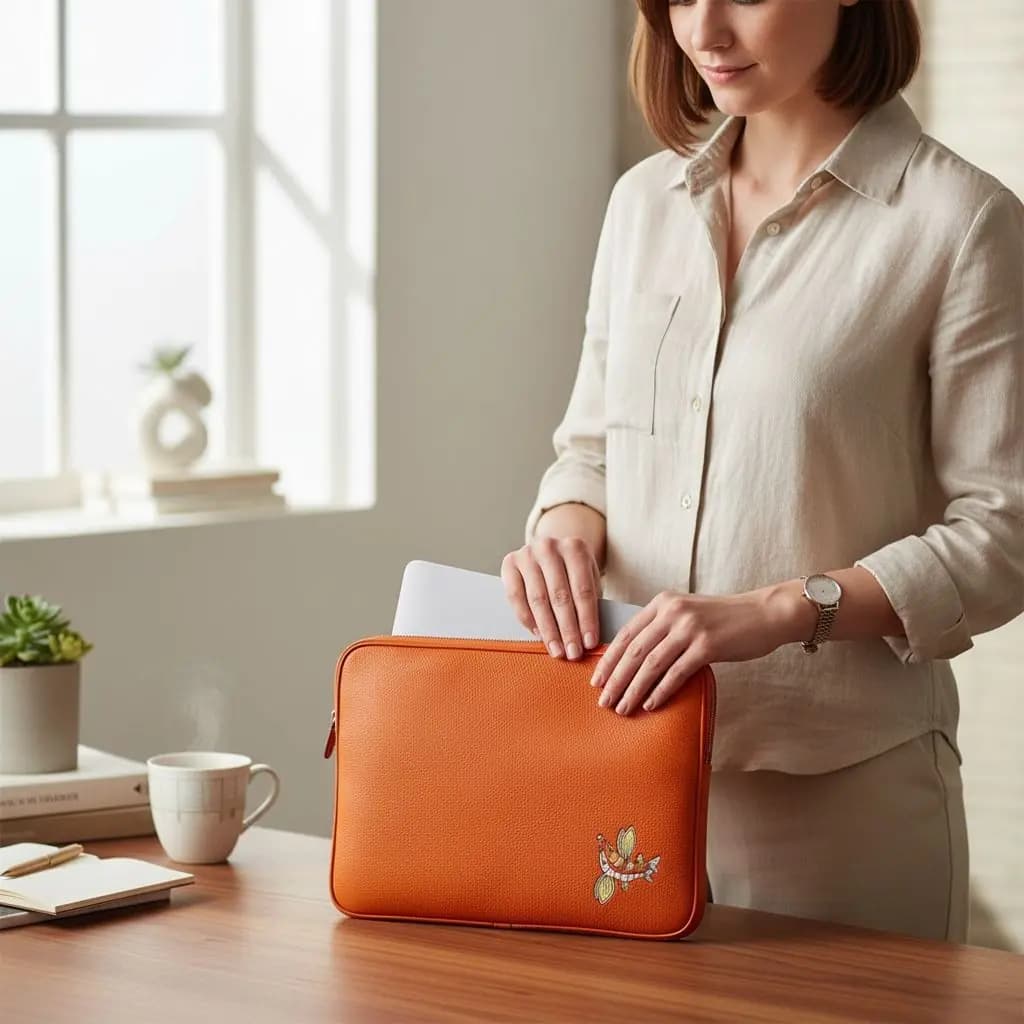 Deri Laptop Çanta / 01